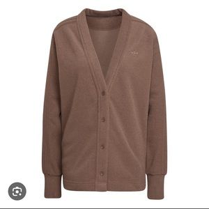 NWT adidas Originals Cardigan Trace Brown